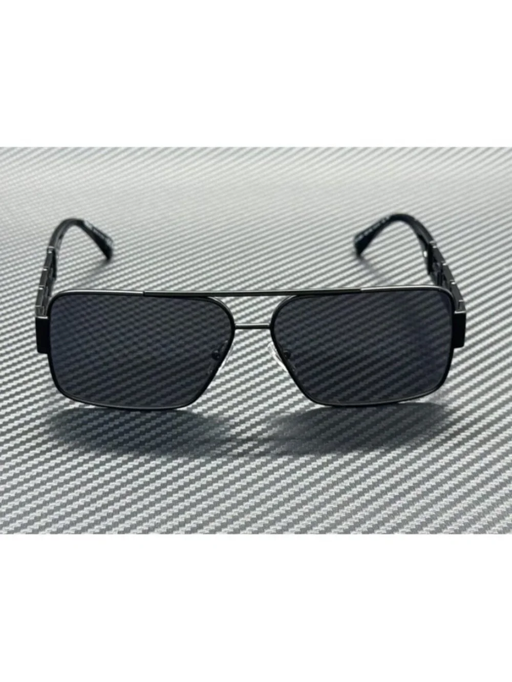 New Versace Men Matte Black Sunglasses 61-13-145